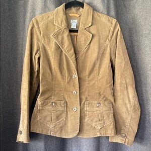 J. Crew Brown Blazer Tailored Fit Professional Look